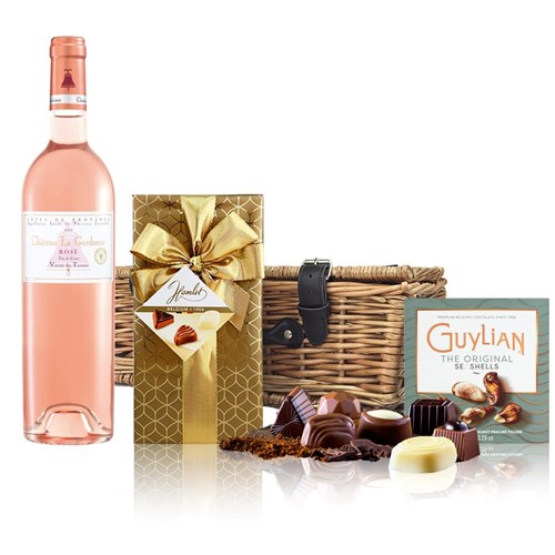 Chateau la Gordonne Verite du Terroir Rose Wine And Chocolates Hamper